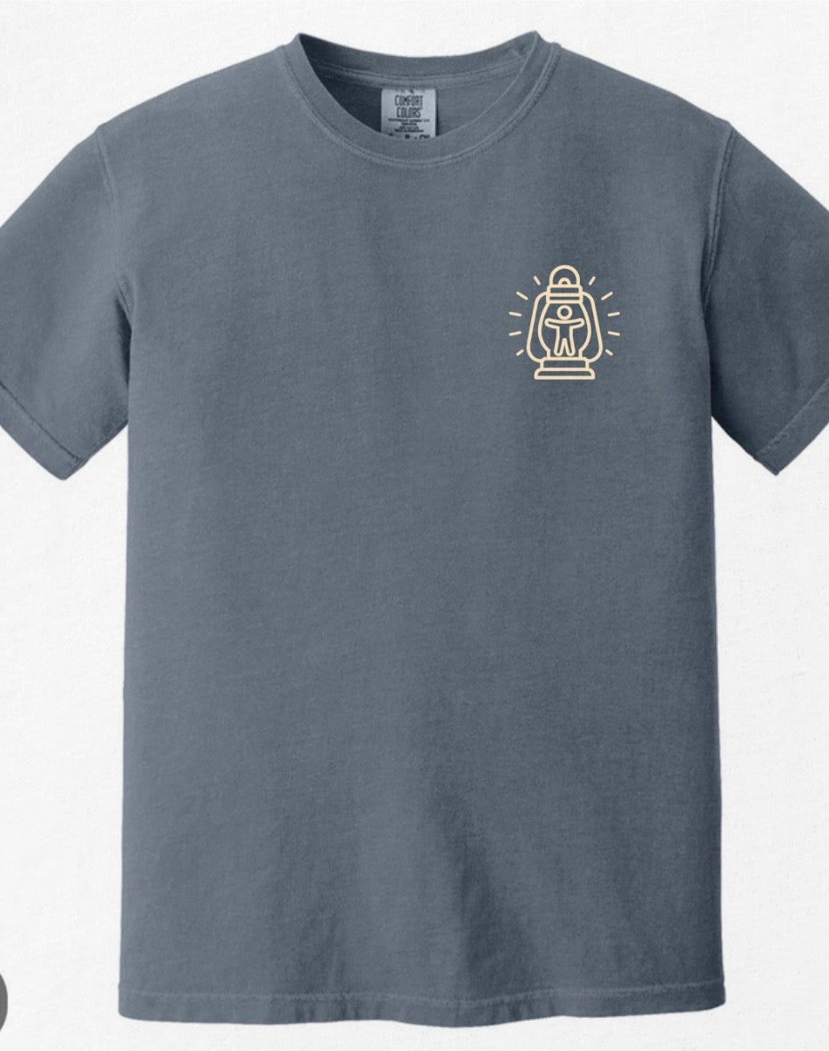 Find Your Path Topo Map Tee