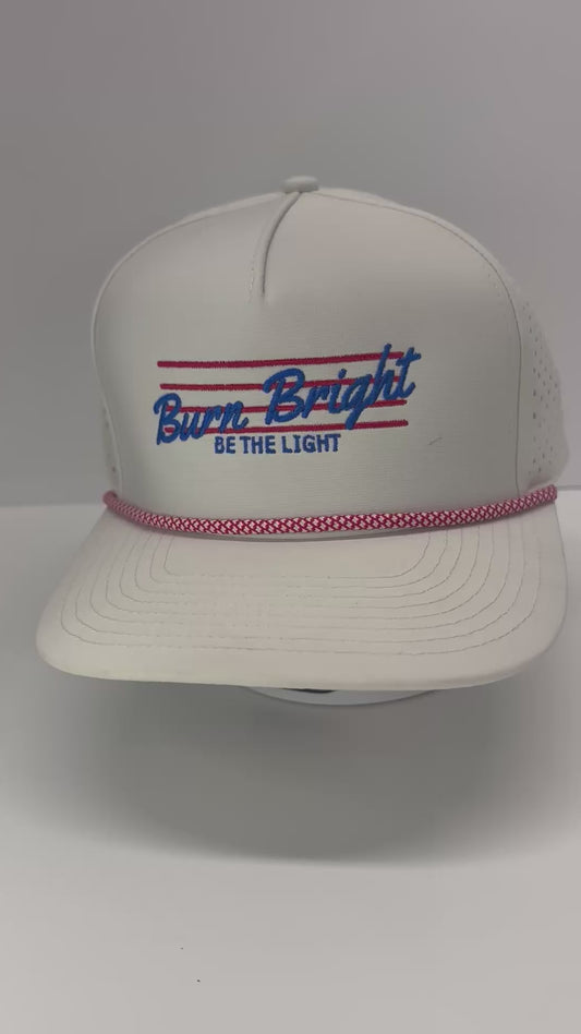 Burn Bright "Be The Light" Rope Hat